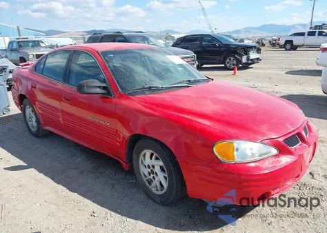 2001 Pontiac Grand Am Se1 из США, поврежденный, VIN 1G2NF52TX1M620491